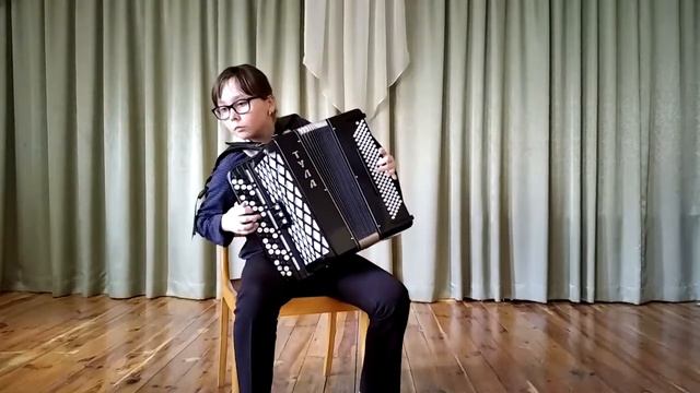 Стенько Евгения средняя группа баян Новогрудская ДШИ смотреть онлайн