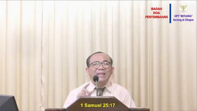 IBADAH DOA PENYEMBAHAN, 05 APRIL 2022  - Pdt. Daniel U. Sitohang