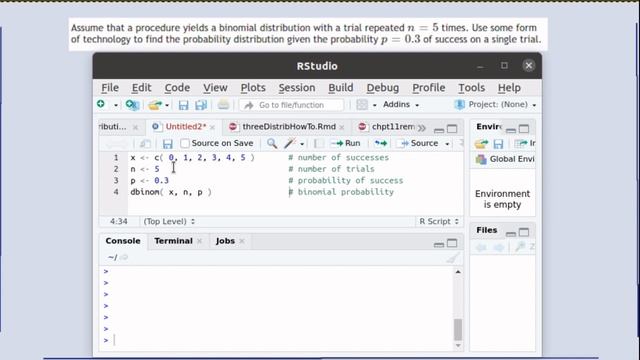 How to create a Binomial Distribution using R смотреть онлайн