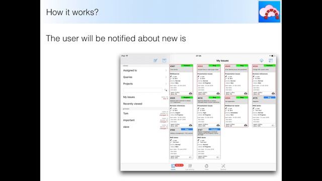 Redmine Observer iOS app смотреть онлайн