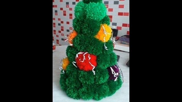 МК - мягкие поделки из помпонов /// Master Class - soft articles made of pompons смотреть онлайн