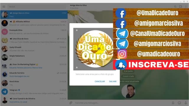 Como Criar um Grupo no Telegram Pelo PC no Telegram Web ??? смотреть онлайн
