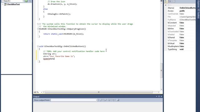 How to use CheckBox control in MFC C++ programming смотреть онлайн