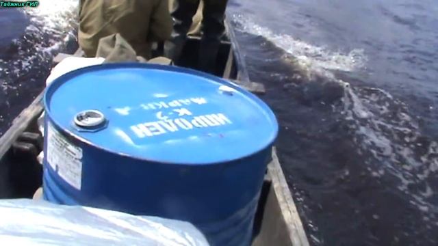 4 месяца в тайге. Сезон 2016. № 4. р. Большой Юган, Заброска топлива, Трапеза Медведя. смотреть онлайн