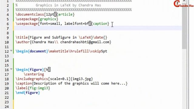 Figures and Subfigures in LaTeX (Latex Basic Tutorial-08) смотреть онлайн
