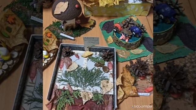 Осенние поделки, старшая группа 2020 смотреть онлайн