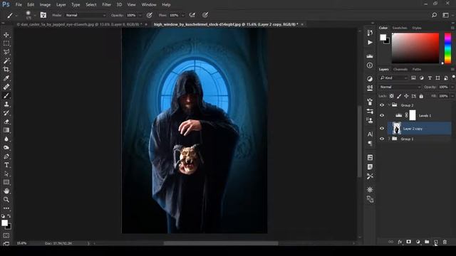 Dark magic | Photoshop manipulation | Photoshop tutorial смотреть онлайн