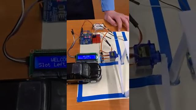 Автоматическая парковка с использованием Arduino Uno смотреть онлайн