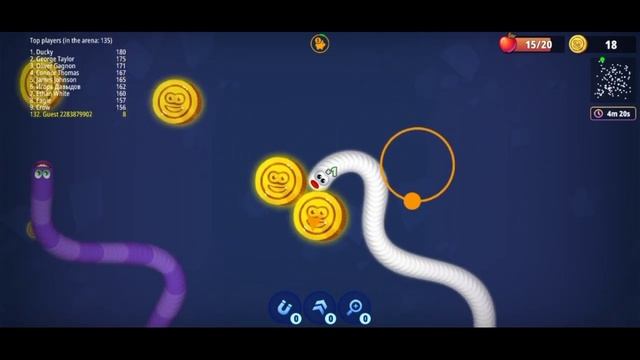 hungry snake - Android game - part four смотреть онлайн