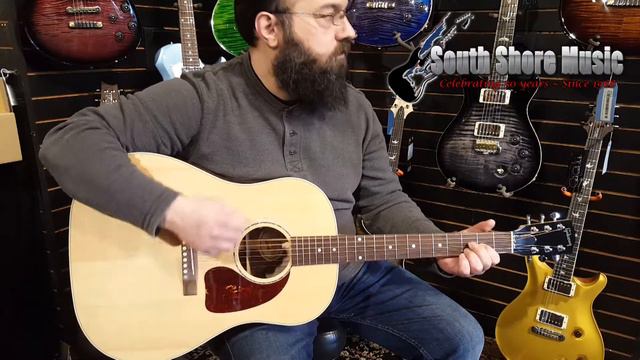 Gibson J15 Antique Natural Demo смотреть онлайн