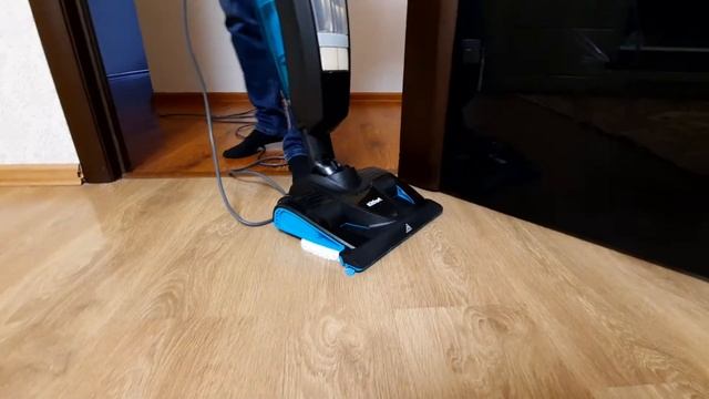 Пылесос обещал, что сделает нашу квартиру чище! Пробуем паровой пылесос Китфорт KT-535 . смотреть онлайн