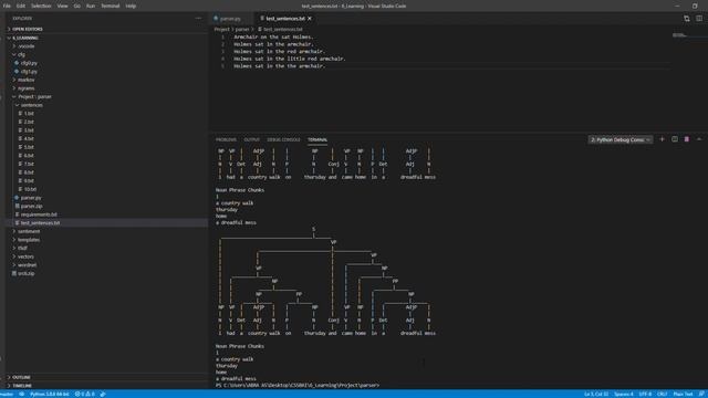 hakanozlemis - CS50’s Introduction to Artificial Intelligence with Python Project 6a Parser смотреть онлайн
