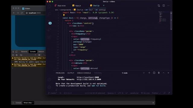 Web Audio API and React Part 5: Oscillator Types смотреть онлайн