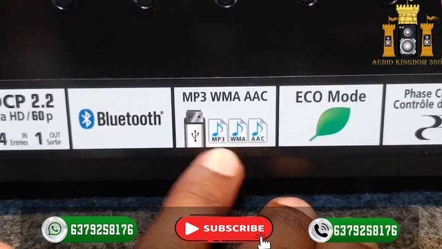 EMI வசதியுடன்Pioneer VSX-430 Bluetooth 5.1 AV Receiver For Home Cinema смотреть онлайн