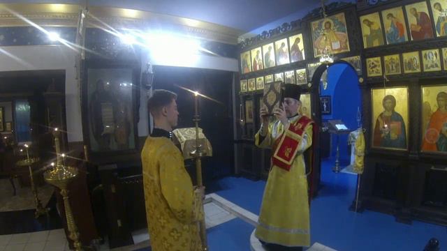 21.1/3.2. Воскресение. Преп. Максима исповедника. Муч. Неофита. Всенощное бдение смотреть онлайн