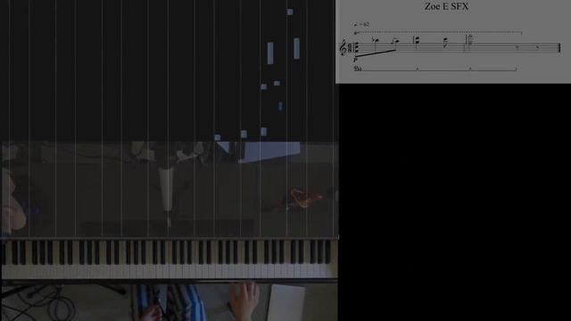 Sleepy Trouble Bubble (Zoe E) SFX - League of Legends (Synthesia Piano Tutorial) смотреть онлайн