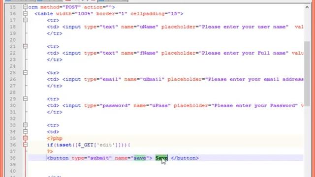 Creat, Update, Read and Delete using PHP Mysqli 17 смотреть онлайн
