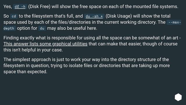 How to determine available free space on Ubuntu? смотреть онлайн