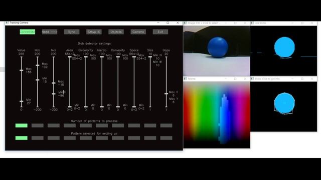 Следящая платформа на базе модуля технического зрения TrackingCam смотреть онлайн