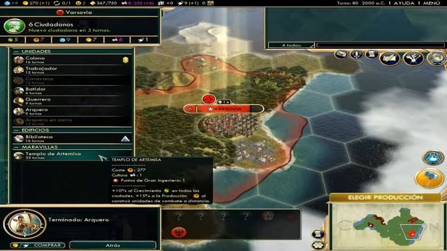 Civ 5: Brave New World Multiplayer Gameplay Español - Polonia #4 смотреть онлайн
