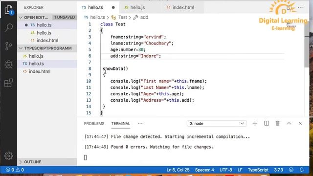 10 Typescript Create Object | Online Training Download app from below link смотреть онлайн
