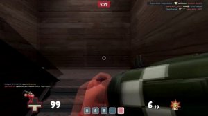 TF2[HD] Слабый парашютист. Soldier gameplay.
