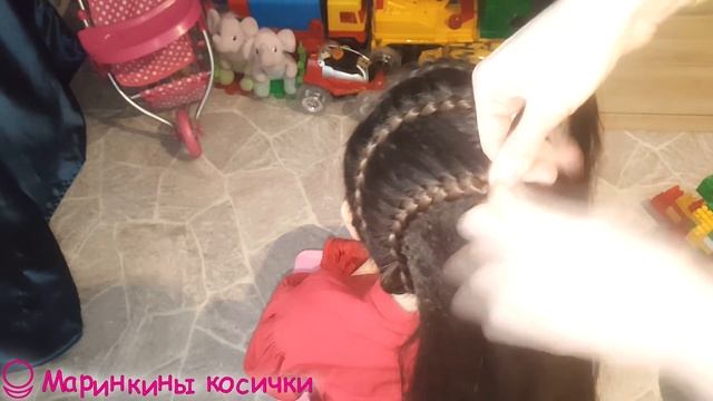 Необычная Прическа "Пизанская башня" ?| Плетение скат | Прическа на выпускной в детском саду смотреть онлайн