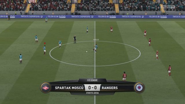 FIFA 19 - Uefa Europa League - Spartak Moscú vs. Rangers @ Otkritie Arena смотреть онлайн
