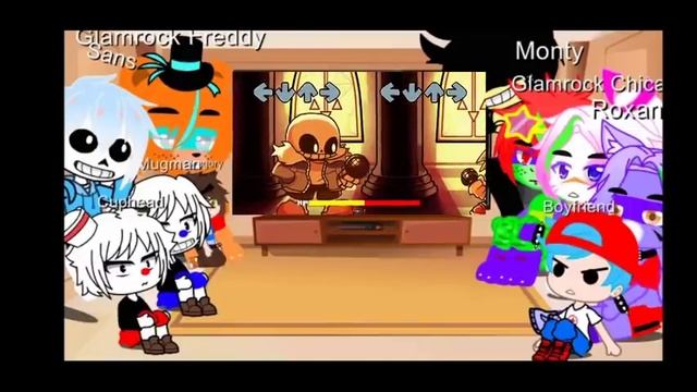 fnaf Security Breach Reacts to Friday Night Funkin' / Vs Indie Cross Full week + Special Guest смотреть онлайн