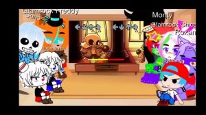 fnaf Security Breach Reacts to Friday Night Funkin' / Vs Indie Cross Full week + Special Guest