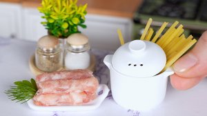 Мини Фрикадельки в Томатном соусе | Паста с Фрикадельками