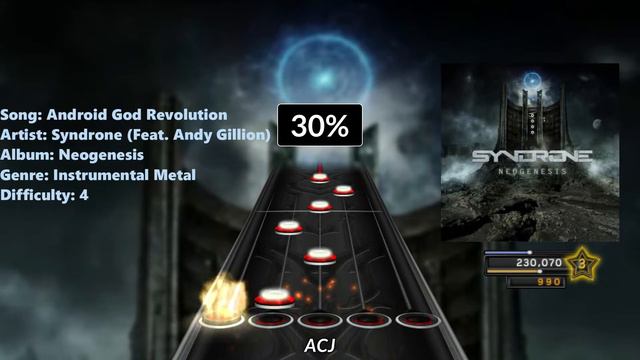 Syndrone - Android God Revolution [Instru-Metal][Chart Preview][Clone Hero] смотреть онлайн