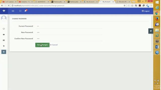 PHPMIXBILL v5 - User Self care Portal to change password in MikroTik Hotspot and PPPOE Server #4 смотреть онлайн