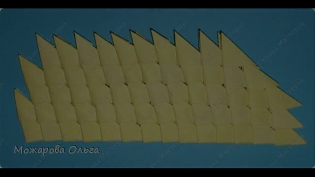 Модульное оригами. Самолет. Мастер класс. смотреть онлайн