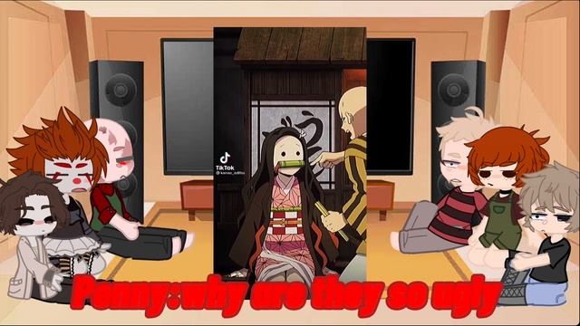Slashers react to yn has Nezuko spoiler alert смотреть онлайн