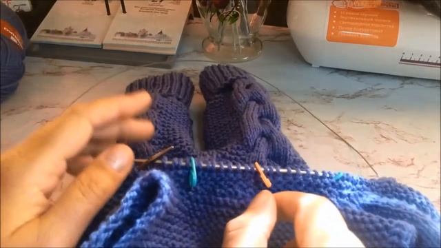 Детский комбинезон спицами. Часть 4. смотреть онлайн