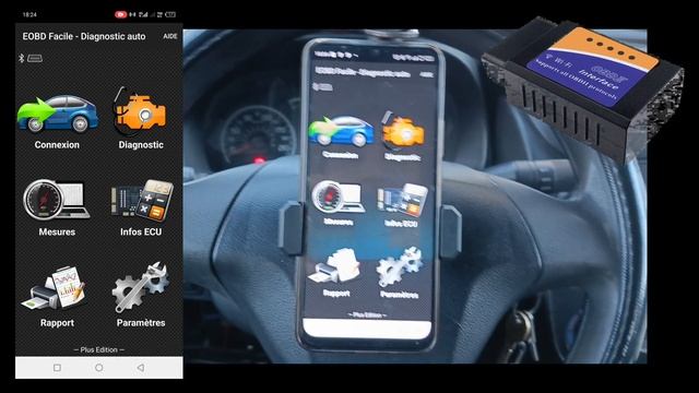 أفضل تطبيق obd eobd scanner diagnostic ? car elm327  Eobd facile  app