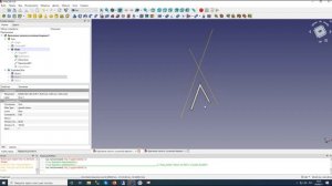 Freecad встраивание деталей, внешняя геометрия, сечение плоскостью на примере Крепление палатки