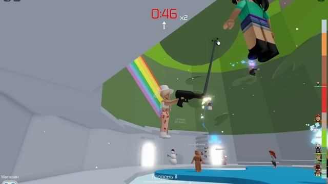 ТАВЕР, НО МНЕ НЕЛЬЗЯ НАСТУПАТЬ НА ЦВЕТ КОТОРЫЙ НАПИШУТ В ЧАТЕ!!? / Roblox Tower of Hell смотреть онлайн