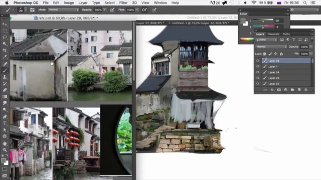 Photoshop 3D + google sketchup часть 3 Дизайн смотреть онлайн