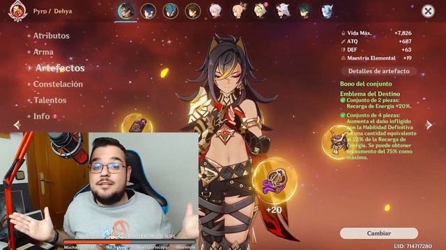 🔥La GUÍA DEFINITIVA de DEHYA en 6 MINUTOS🔥DEHYA GUIA Y BUILD | Genshin Impact | TheDaver смотреть онлайн