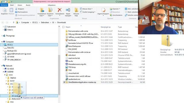 Tutorial Zend Framework 2 - Nieuw Zend Framework project starten смотреть онлайн