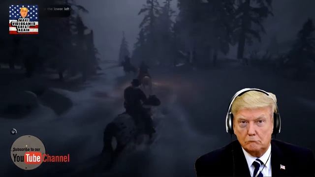 Donald Trump Plays Red Dead Redemption 2 (Part 1 of Walkthrough) смотреть онлайн