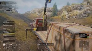 Snowrunner.Первый опыт управления краном…это смешно