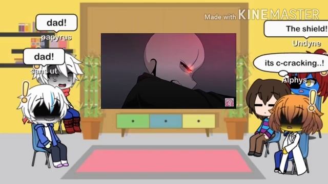 Undertale reacts!: the skeleton family's battle! смотреть онлайн