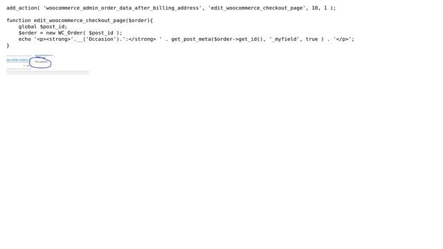 Wordpress: How to display custom option field in woocommerce orders in admin panel? смотреть онлайн