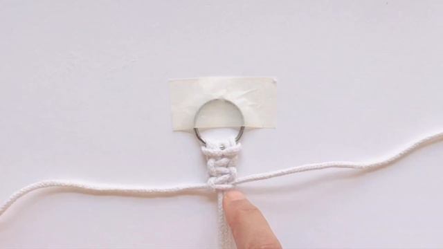 Easy Macrame for Beginners || Macrame for Kids || DIY Macrame Keychain with Beads || смотреть онлайн