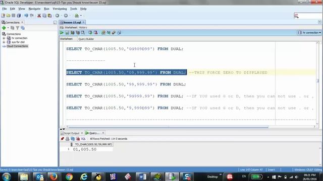 066-Oracle SQL 12c: Tips you should know part 2 смотреть онлайн