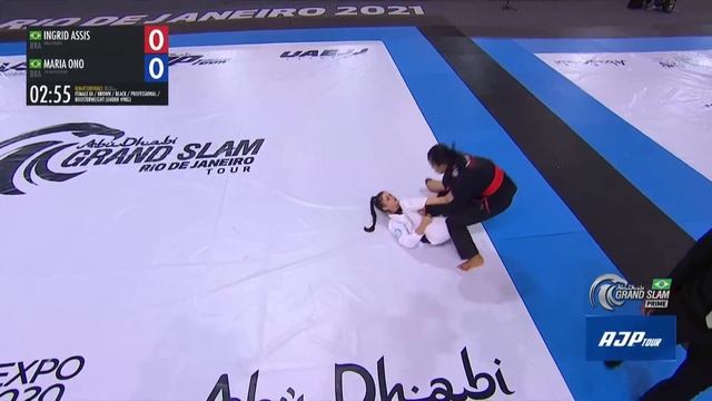 INGRID ASSIS vs MARIA ONO - RIO GRAND SLAM JIU JITSU (2021 2022)