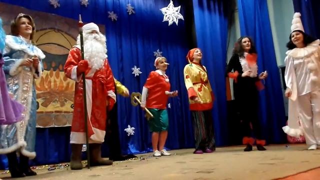 Новогодний утренник в посёлке Берёзка смотреть онлайн